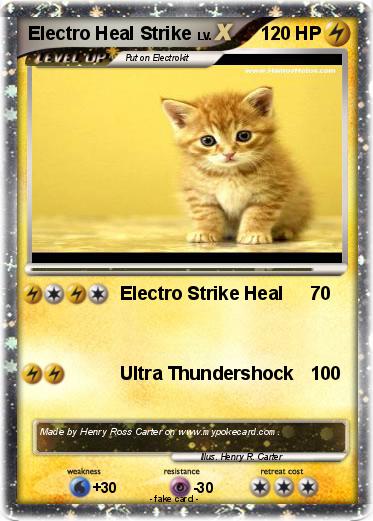 Pokemon Electro Heal Strike