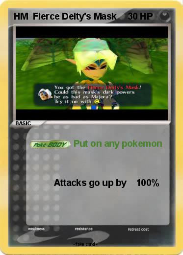 Pokemon HM  Fierce Deity's Mask