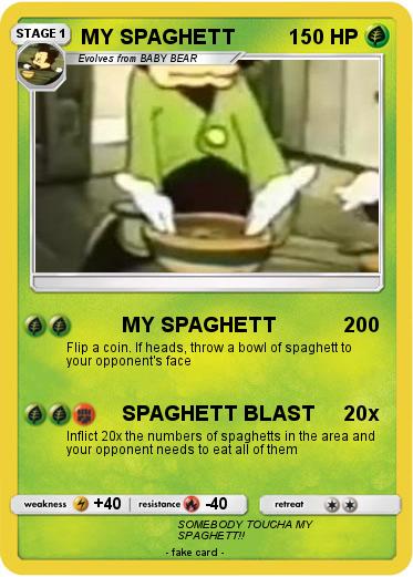 Pokemon MY SPAGHETT
