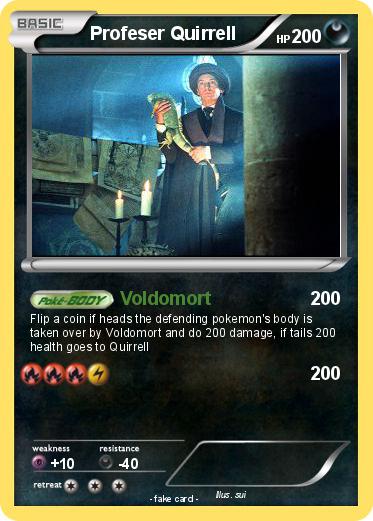 Pokemon Profeser Quirrell