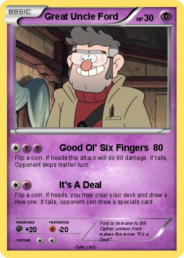 Pokemon Great Uncle Ford