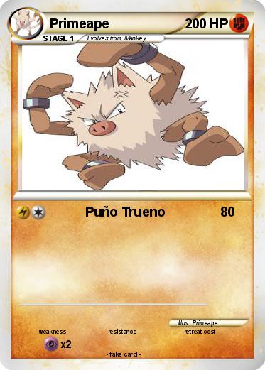 Pokemon Primeape