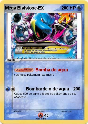 Pokemon Mega Blaistose-EX