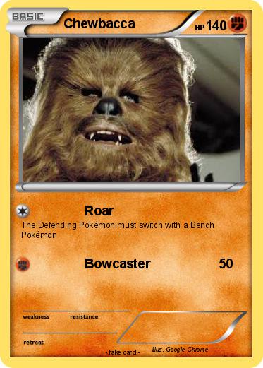 Pokemon Chewbacca