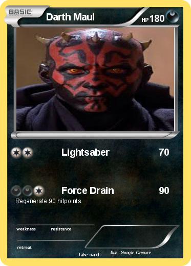 Pokemon Darth Maul