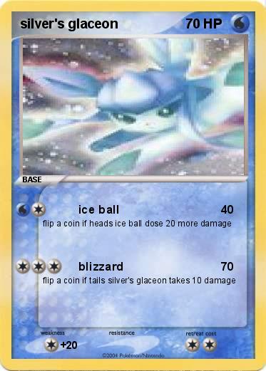 Pokemon silver's glaceon