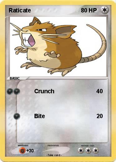 Pokemon Raticate