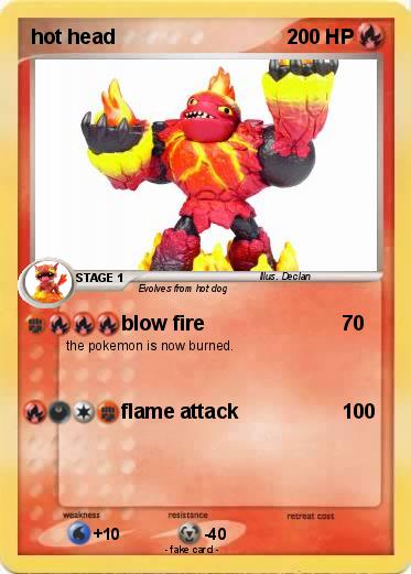 Pokemon hot head
