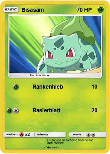Pokemon Bisasam