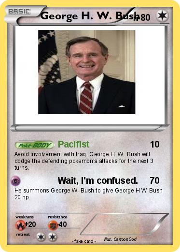 Pokemon George H. W. Bush