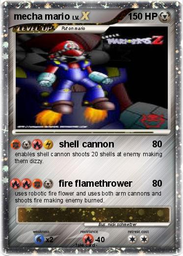 Pokemon mecha mario