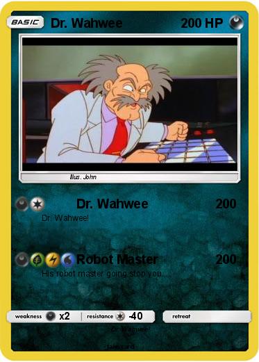 Pokemon Dr. Wahwee
