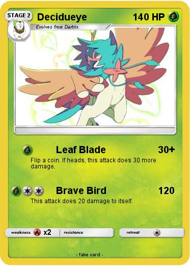 Pokemon Decidueye