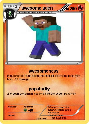 Pokemon awesome aden