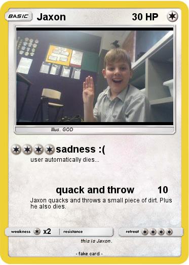Pokemon Jaxon