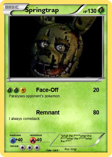 Pokemon Springtrap