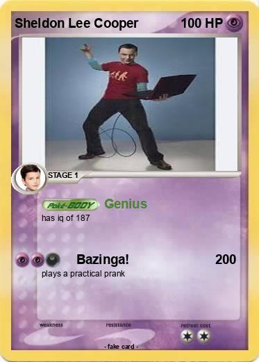 Pokemon Sheldon Lee Cooper