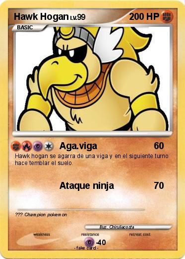 Pokemon Hawk Hogan