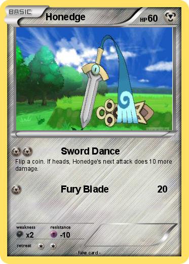 Pokemon Honedge