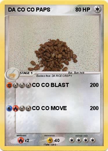 Pokemon DA CO CO PAPS