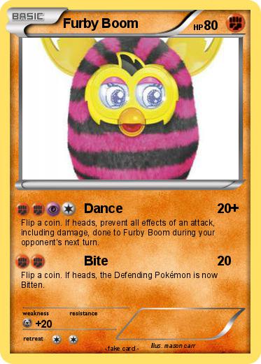 Pokemon Furby Boom