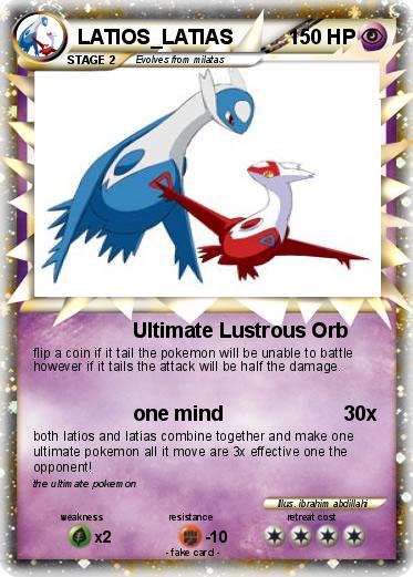 Pokemon LATIOS_LATIAS