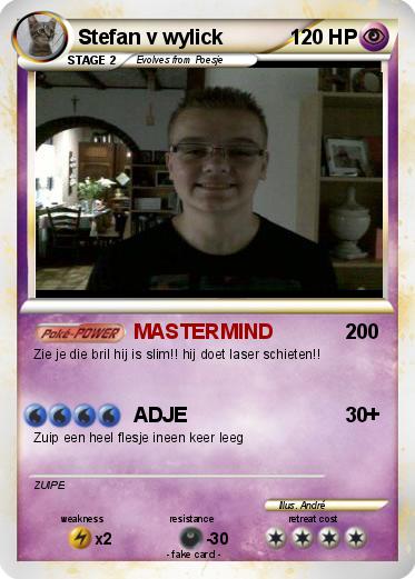 Pokemon Stefan v wylick