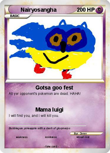 Pokemon Nairyosangha