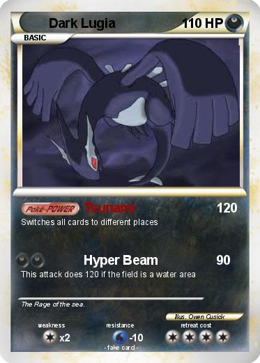 Pokemon Dark Lugia