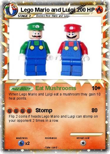 Pokemon Lego Mario and Luigi
