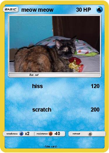 Pokemon meow meow