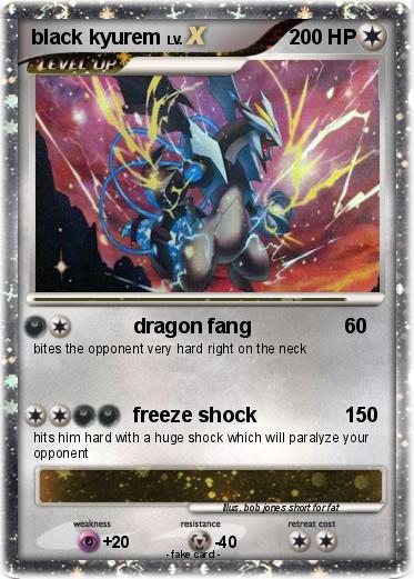 Pokemon black kyurem