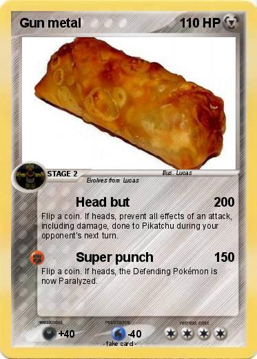 Pokemon Gun metal