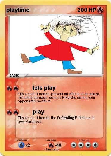 Pokemon playtime