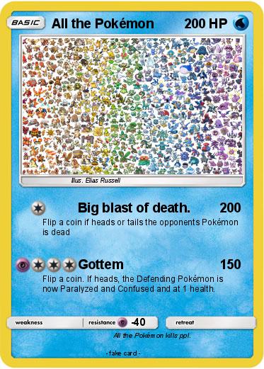 Pokemon All the Pokémon