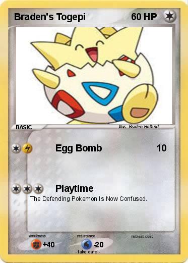 Pokemon Braden's Togepi