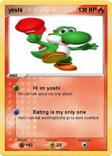 Pokemon yoshi