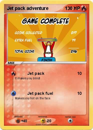 Pokemon Jet pack adventure