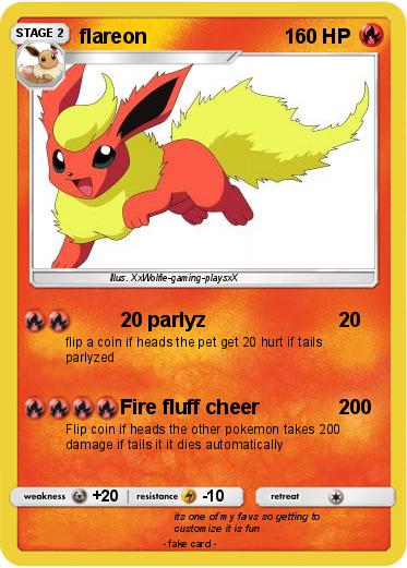 Pokemon flareon