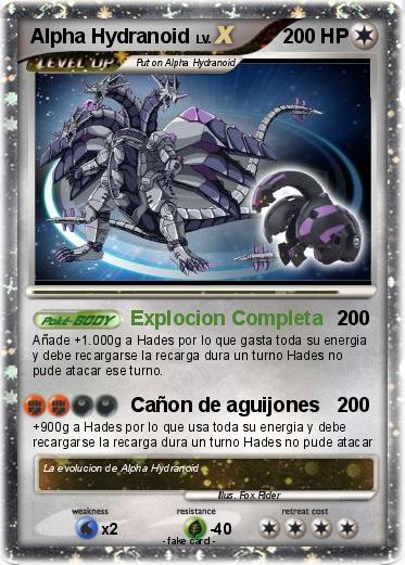 Pokemon Alpha Hydranoid