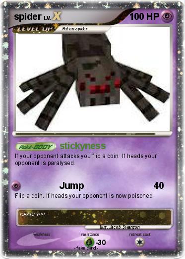 Pokemon spider