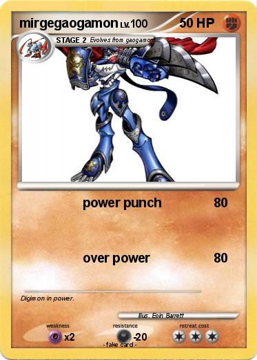 Pokemon mirgegaogamon