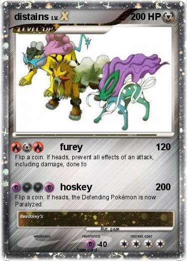 Pokemon distains