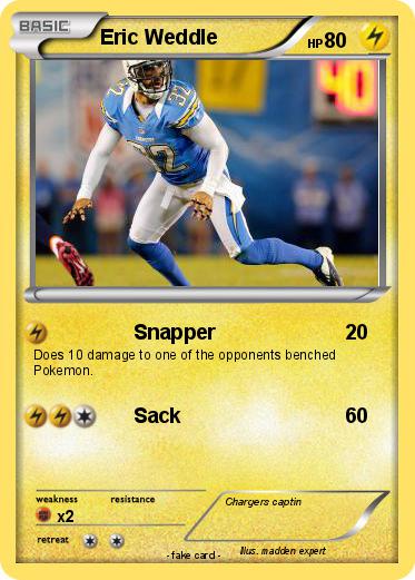 Pokemon Eric Weddle