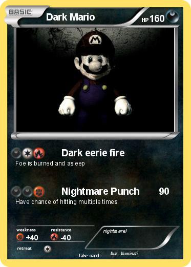 Pokemon Dark Mario