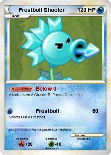 Pokemon Frostbolt Shooter