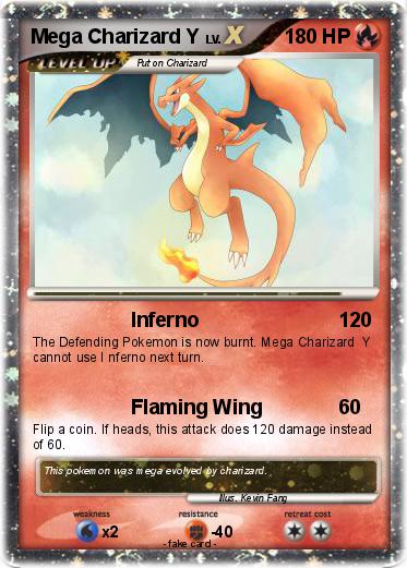 Pokemon Mega Charizard Y