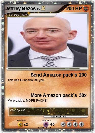 Pokemon Jeffrey Bezos