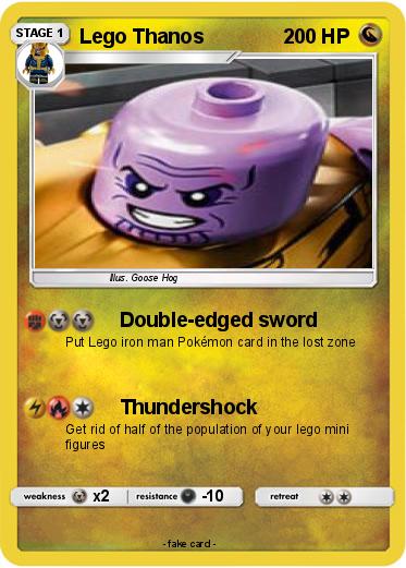 Pokemon Lego Thanos
