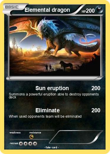 Pokemon Elemental dragon